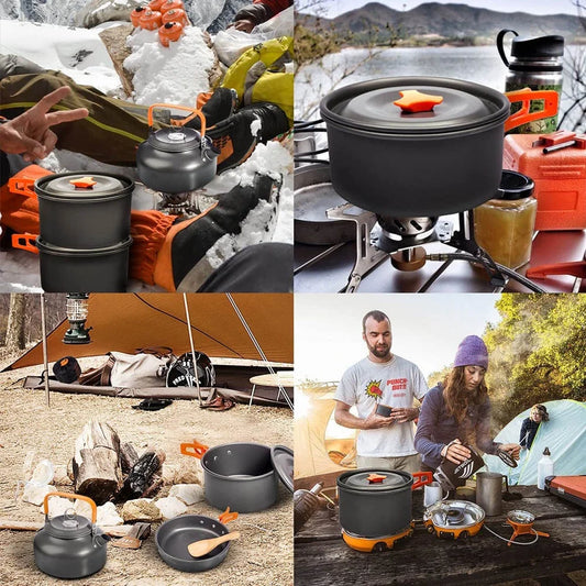 Aluminum Outdoor Cooking Set